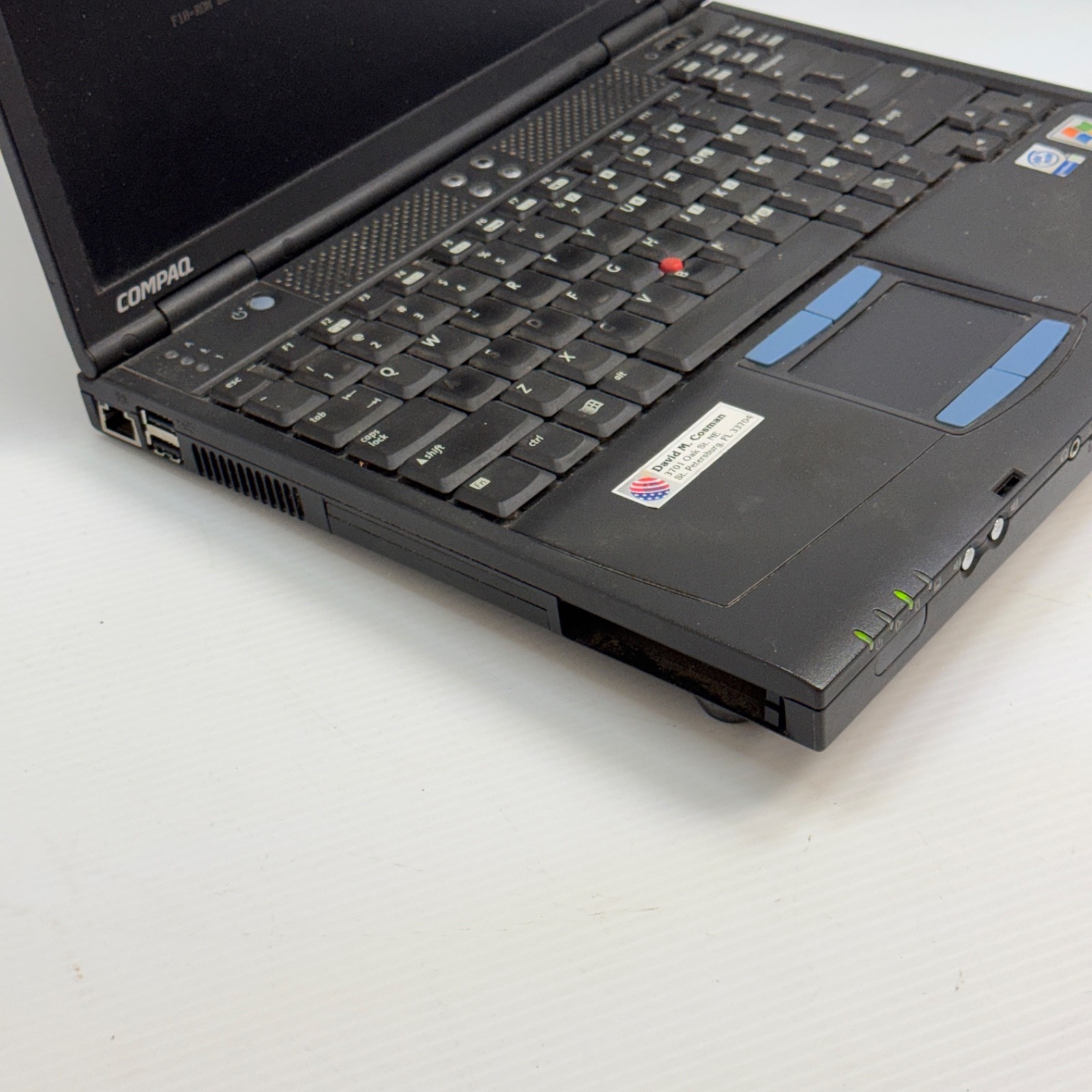 Compaq Evo N610c Laptop PP2040 Vintage Powers On No Further Testing