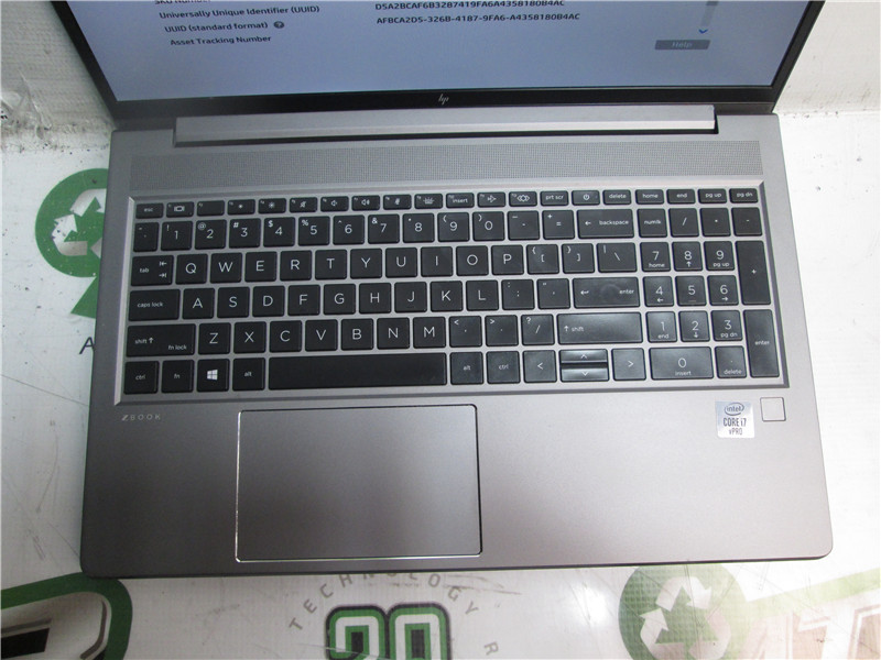HP ZBook G7 Laptop i7-10850H 2.7GHz 32GB 512GB SSD Windows 11 Pro COA