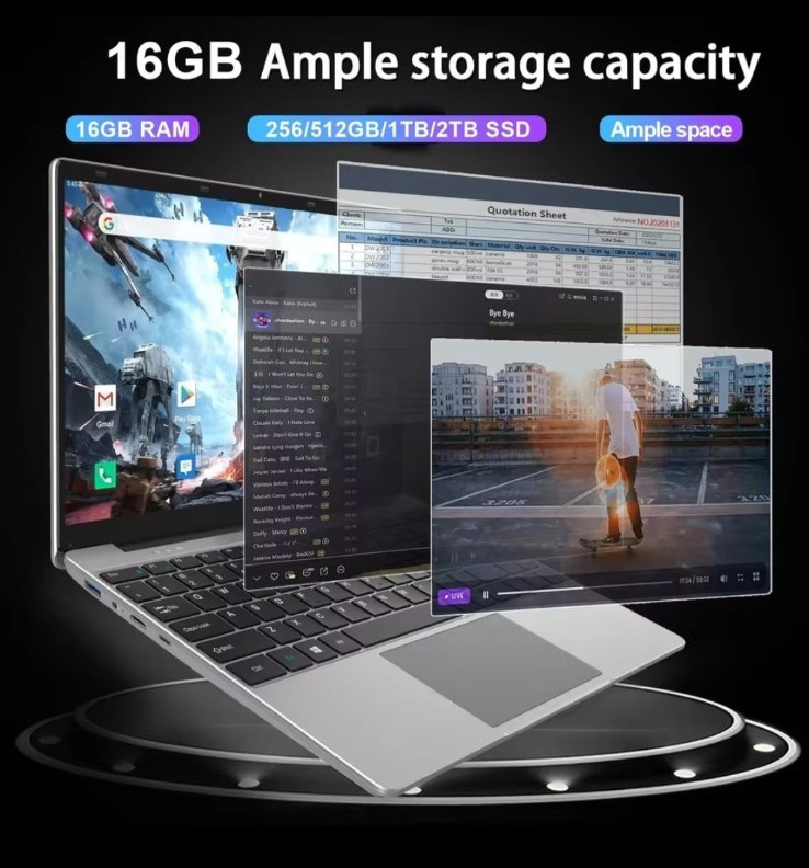 2026 Intel Core i9-10980HK Laptop 16GB RAM 2TB SSD 15.6″ FHD Win 11 Pro