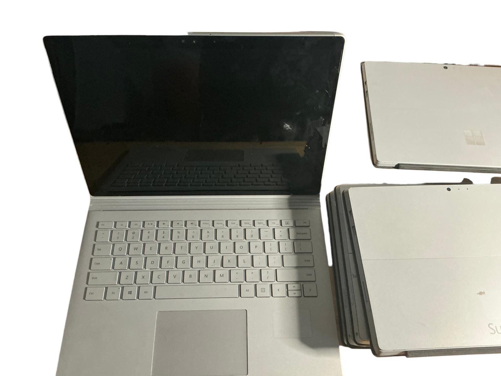 Lot of 11 Mixed Surface go 1825 , Book 1 , pro 3 , pro 4 for Parts/Repair
