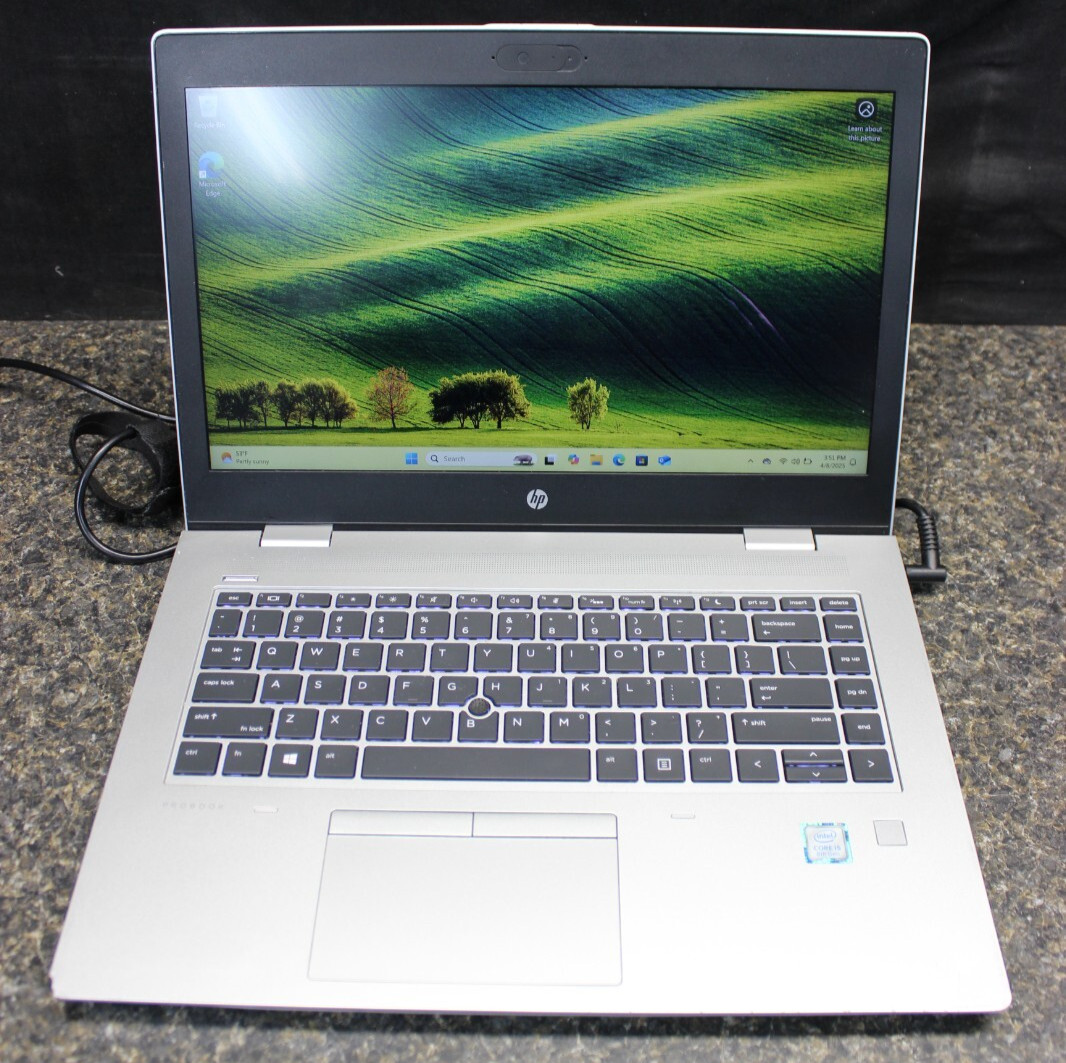 HP Probook 640G5 I5-8265U 256GB SSD 16GB DDR4 Win11Pro- See Descrip