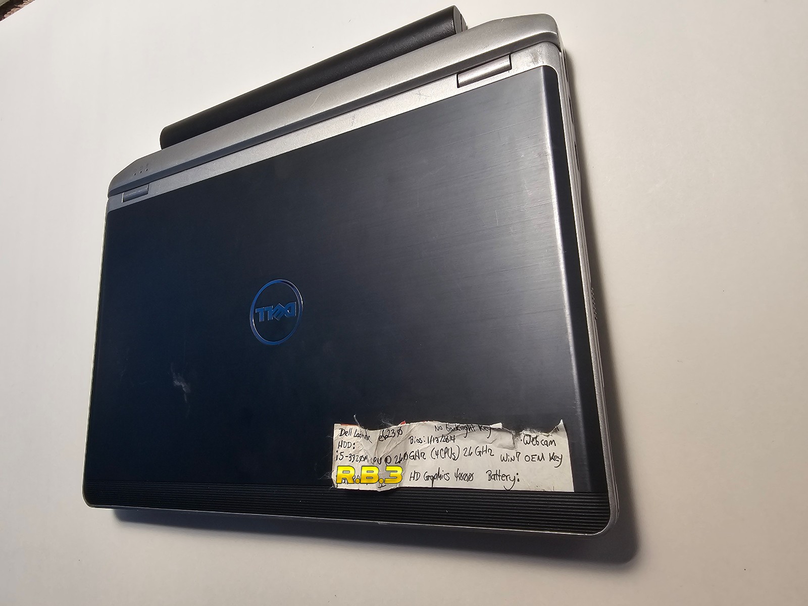 Dell Latitude E6230 12″ Laptop Intel Core i5 3rd Gen 8GB RAM 120GB SSD Win 10