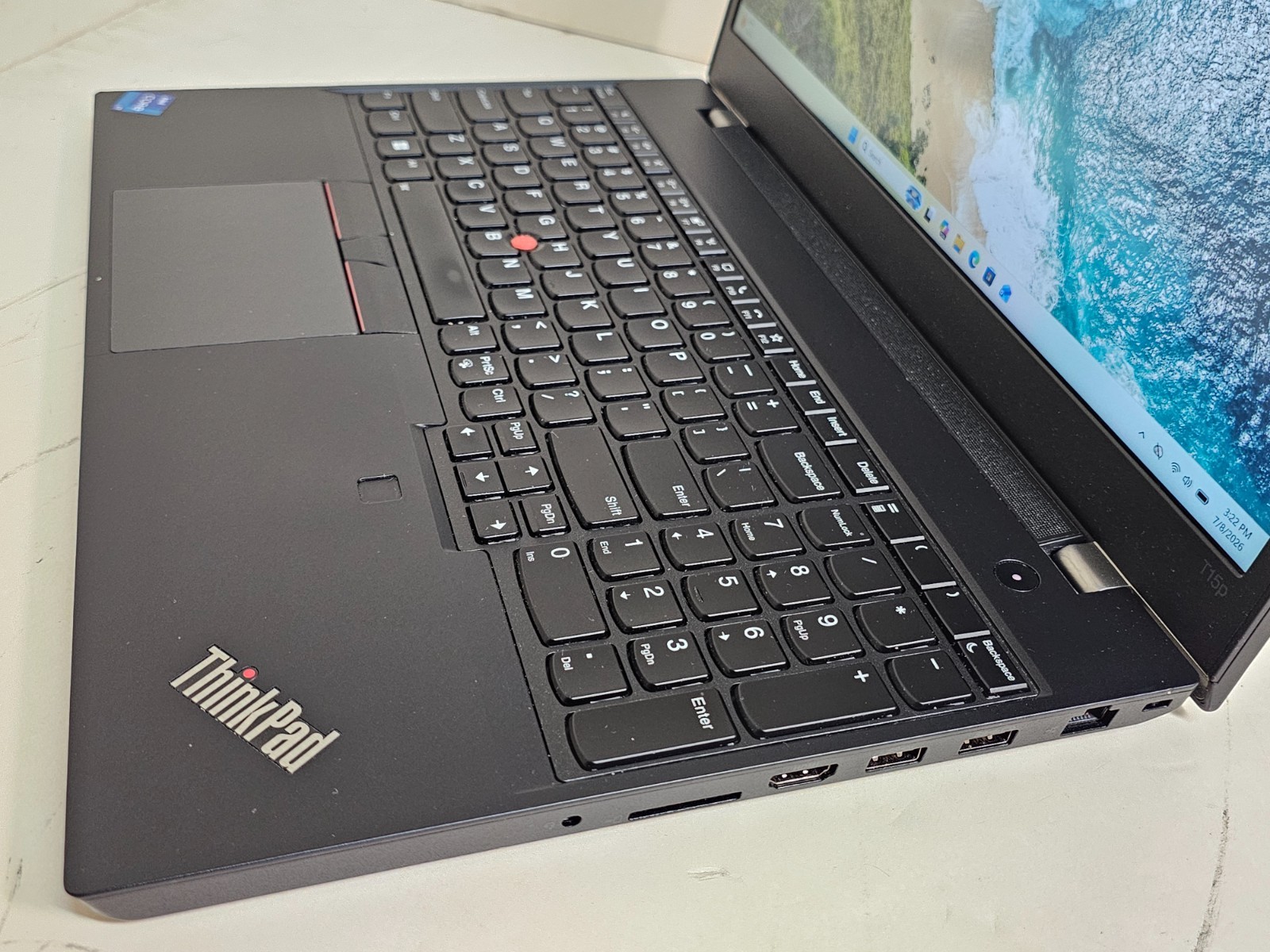 Lenovo ThinkPad T15p Laptop – 2.3 GHz i7-11800H 16GB 1TB SSD GTX 1650 15.6″ SP1