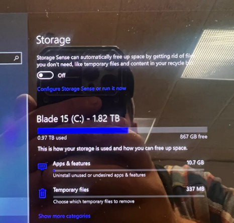 Razer Blade 15 RZ09-0409C 2021 4K UHD TOUCH 32GB 1TB SSD – RTX 3080 – Excellent