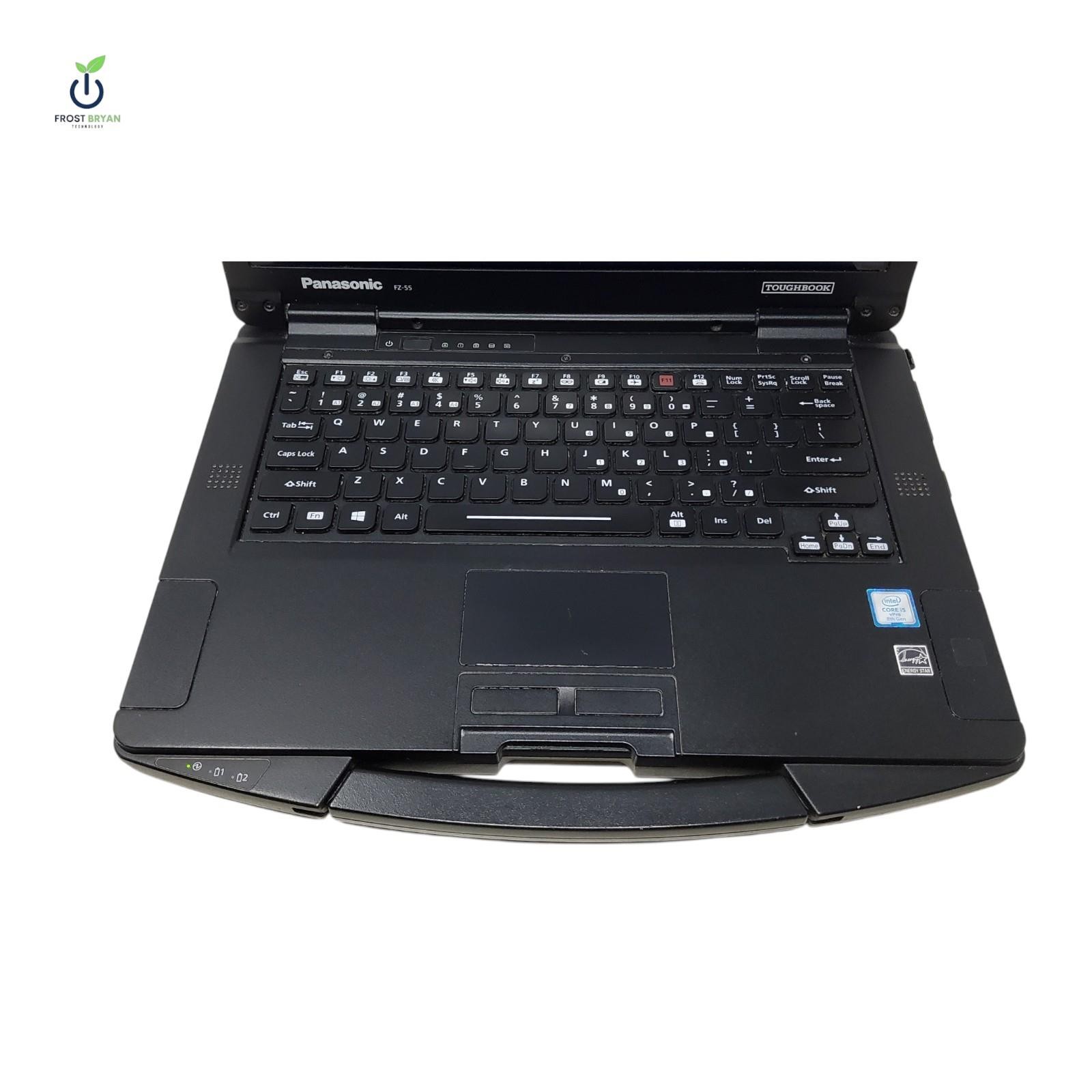 PANASONIC FZ55-1 i5-8365U@1.60GHz 8 GB 256 GB SSD Laptop No OS Grade C [READ]