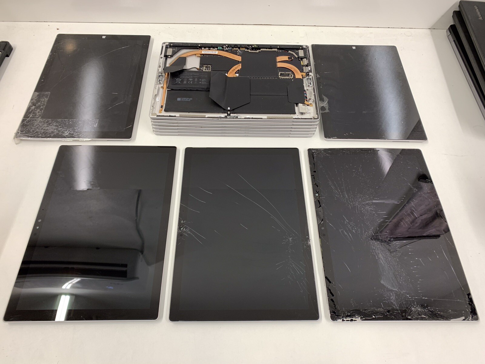 LOT OF 11* Microsoft Surface Pro 1727/1796/1631/1645 | Unknown Specs | #T135