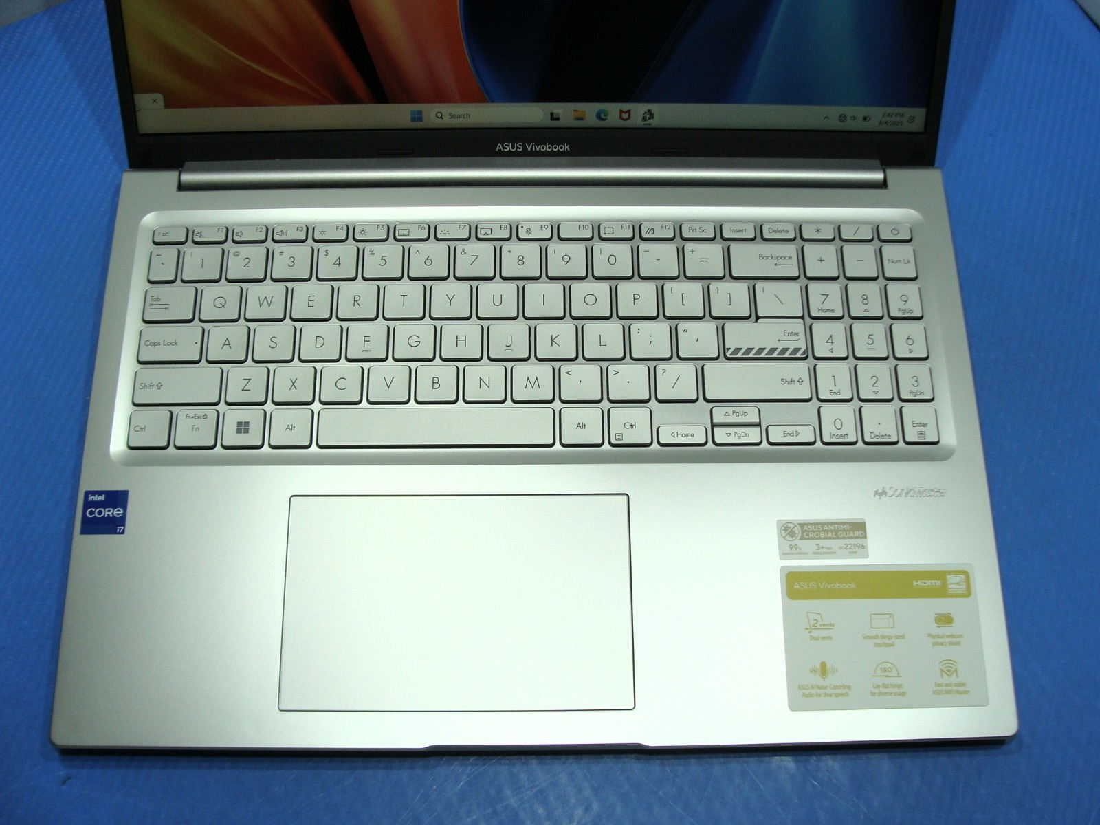 Asus VivoBook F1605VA Laptop 16″FHD+ Intel i7-13620H 2.4GHz 16GB 512GB Warranty