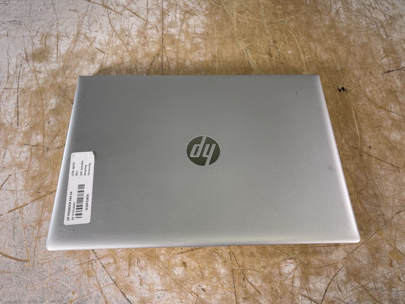 HP PROBOOK 640 G4 i5-8350U @ 1.70GHz, 8GB RAM, NO HDD/OS