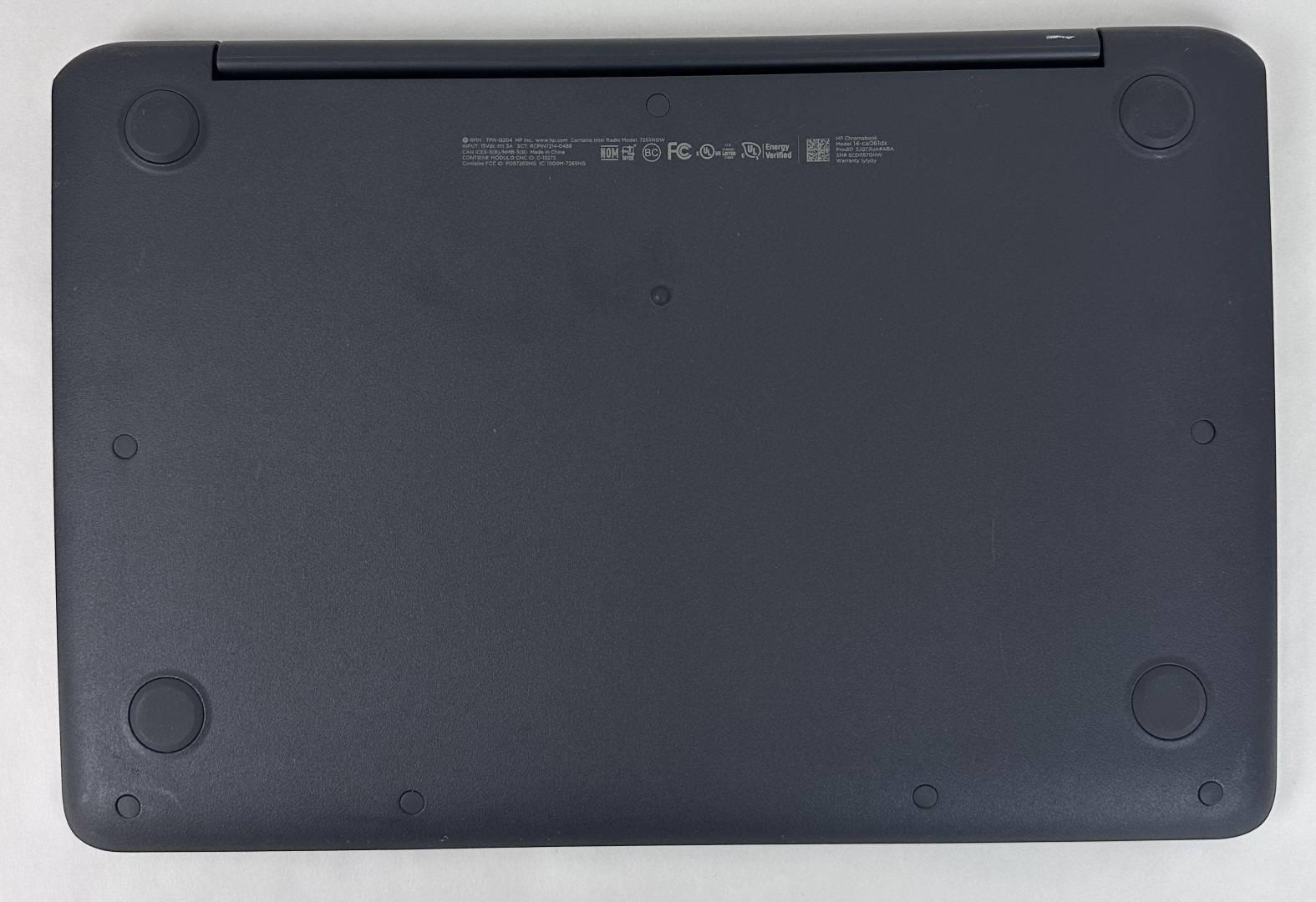 HP Chromebook 14-ca061dx 14″ HD Touch Screen N3350 1.1GHz 4GB 32GB Chrome Laptop