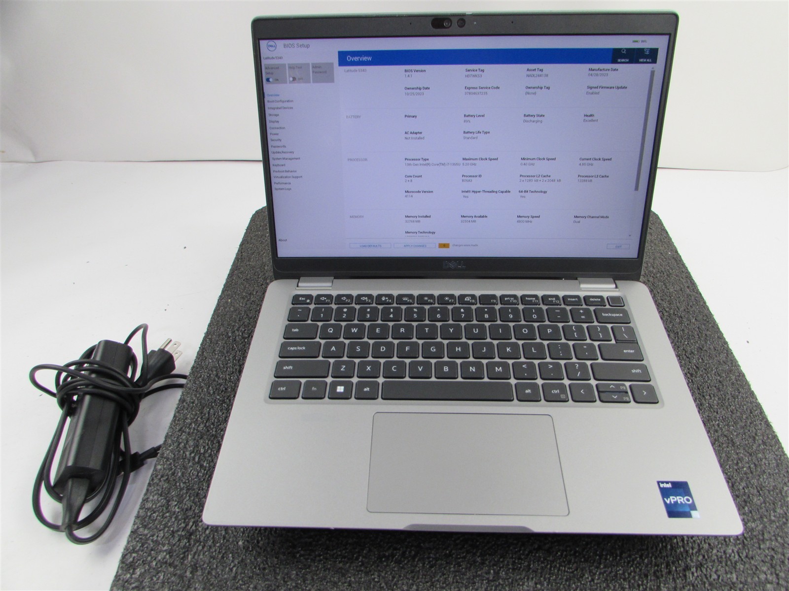 DELL LATITUDE 5340 1920X1080 FHD CORE I7-1365U 512GB SSD 32GB RAM NO O.S