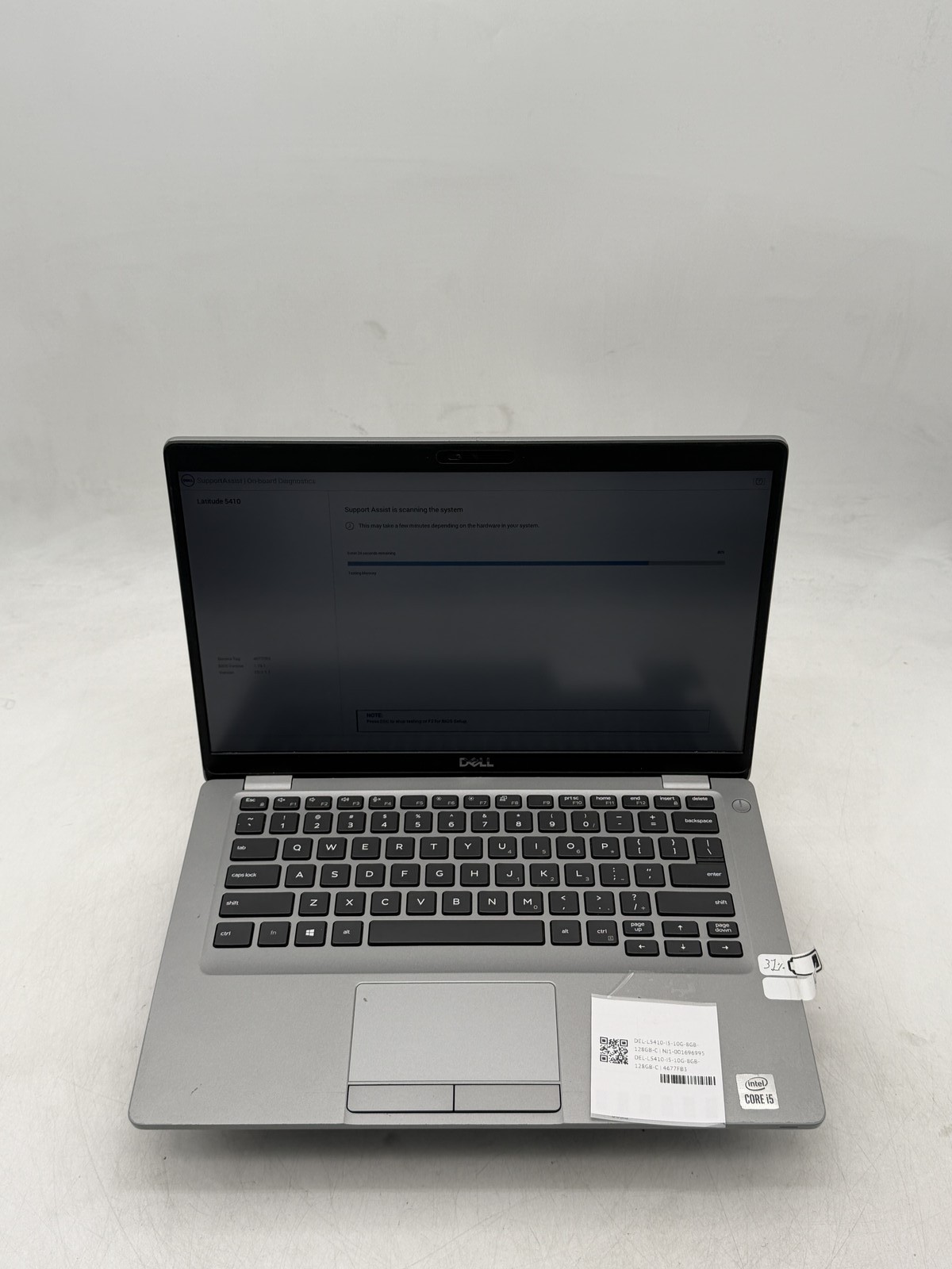 Dell Latitude (5410) 14in i5-10210U 8GB 128GB |No OS| Read