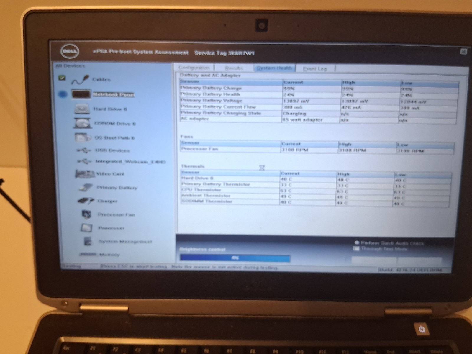 Dell Latitude E6330 13.3″ Intel i5-3320M 4GB RAM 320GB Good Screen & Motherboard