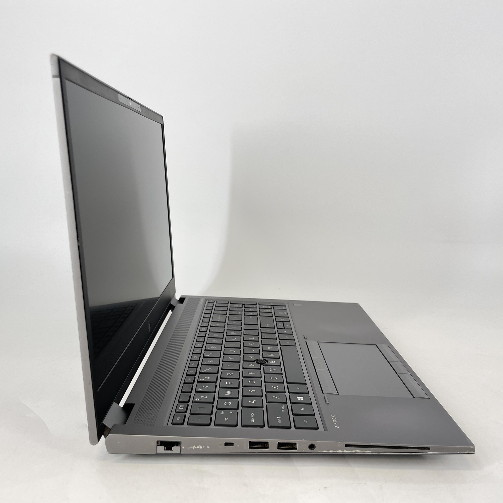 HP ZBook Fury 15 G7 FHD i7-10750H 16GB 512GB SSD Quadro T1000 Max-Q white spots