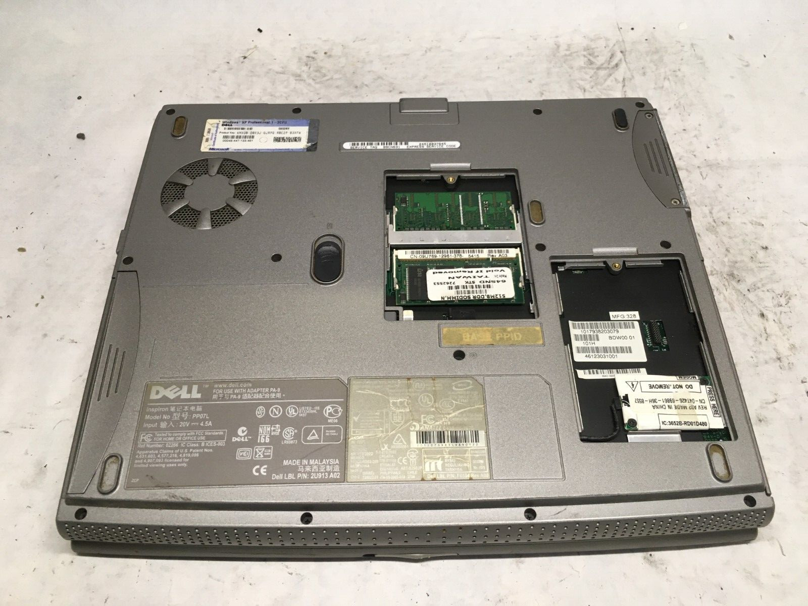 Dell Inspiron 1100 14″ (AS IS) Intel – JZ