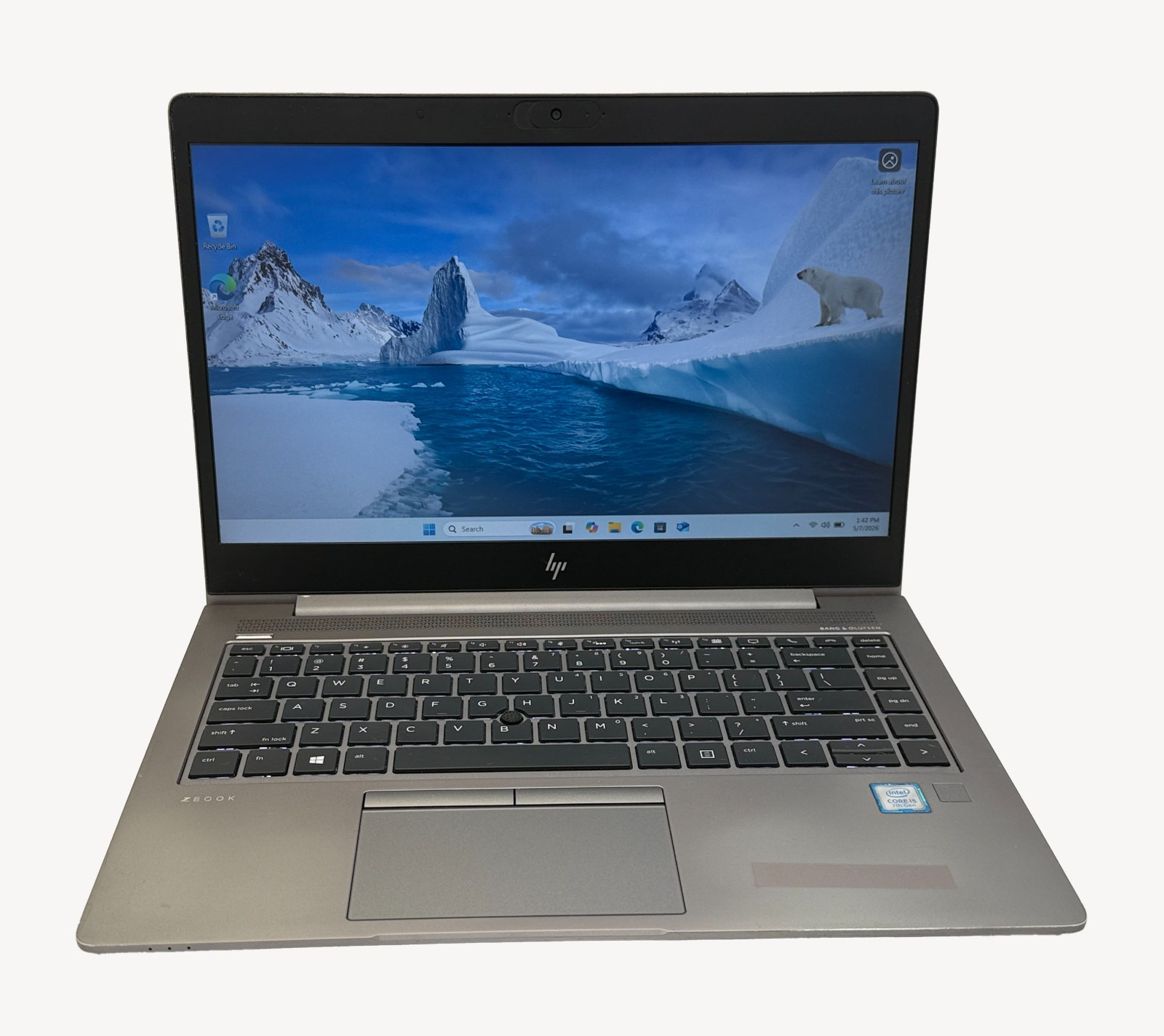 HP ZBook 14u G5 i5-7300u 2.6GHz 8GB RAM 128GB SSD – Windows 11