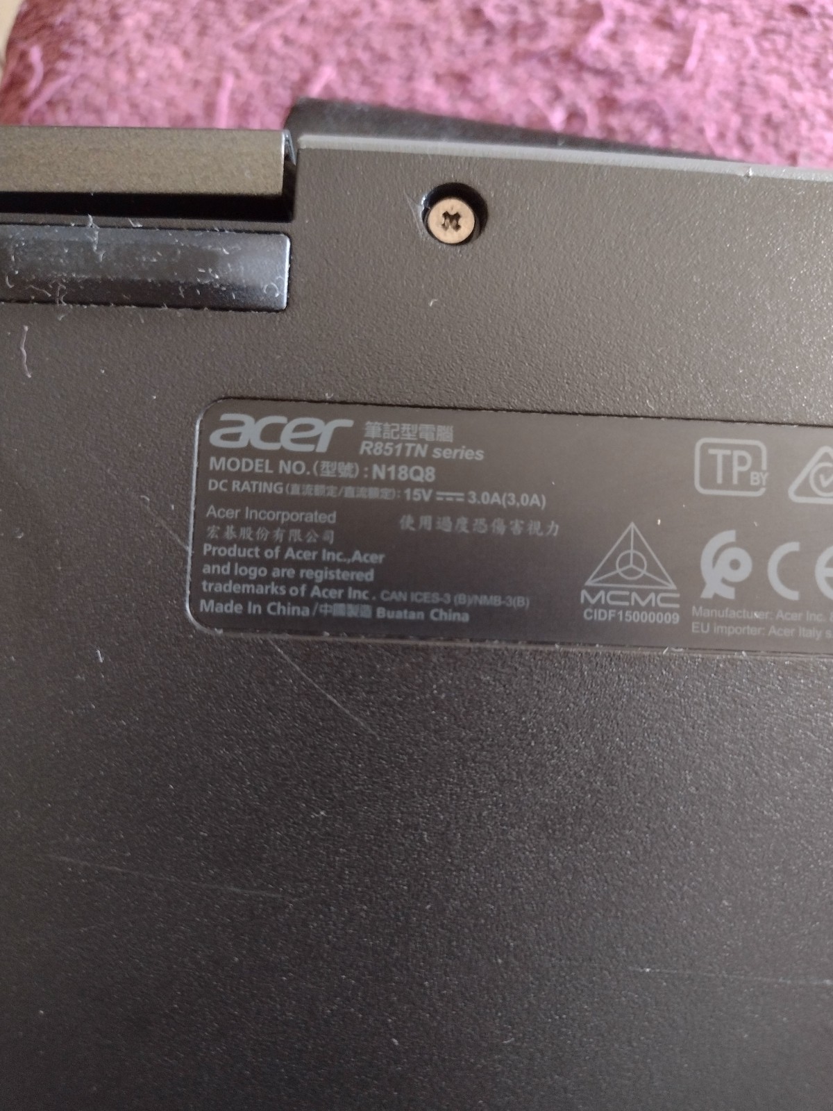 Acer Chromebook Spin 512 12″ Intel Celeron N4120 4GB 32GB eMMC Chrome OS CLEAN
