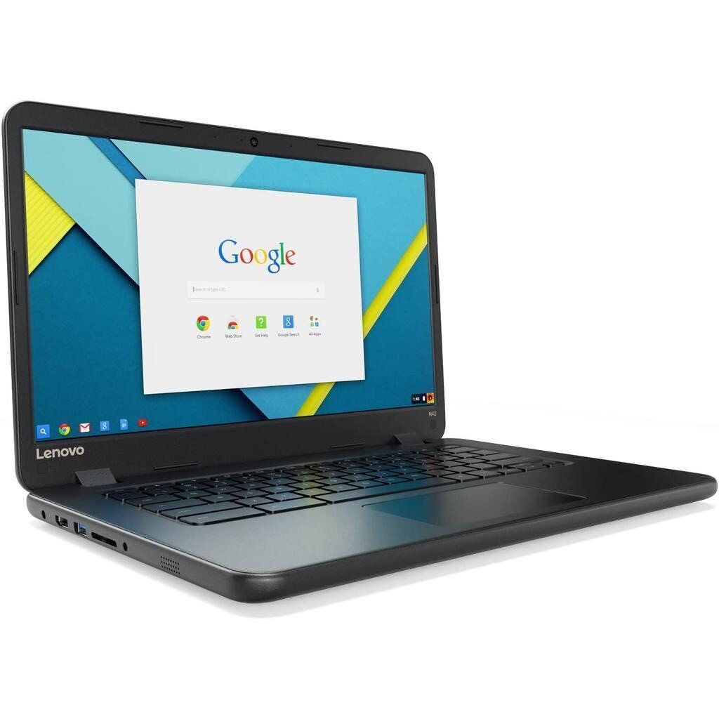 Lenovo N42-20 Touch Chromebook Celeron 1.6 ghz 16gb SSD – 4gb QWERTY – English