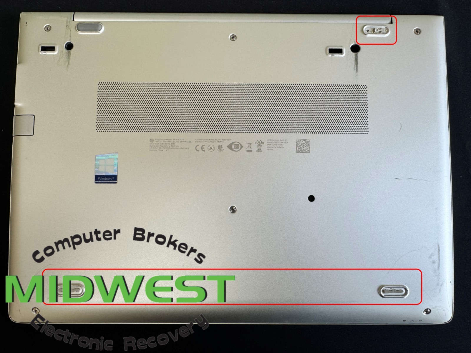 HP EliteBook 840 G5 i5-8350U 1.7GHz 16GB RAM (NO OS/HDD/SSD)