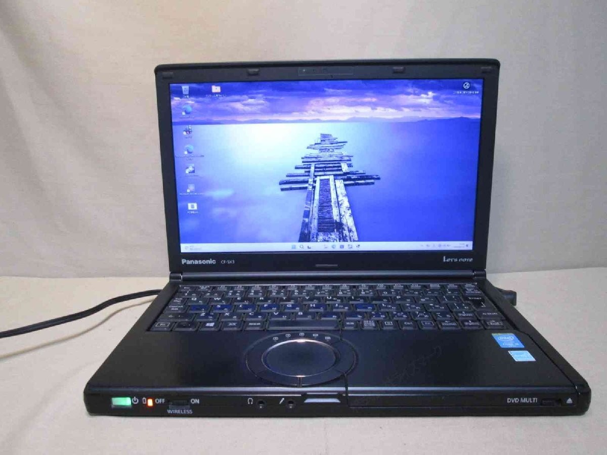 Panasonic Let’s Note CF-SX3 Core i5 8GB RAM 120GB SSD Win 11 DVD JP