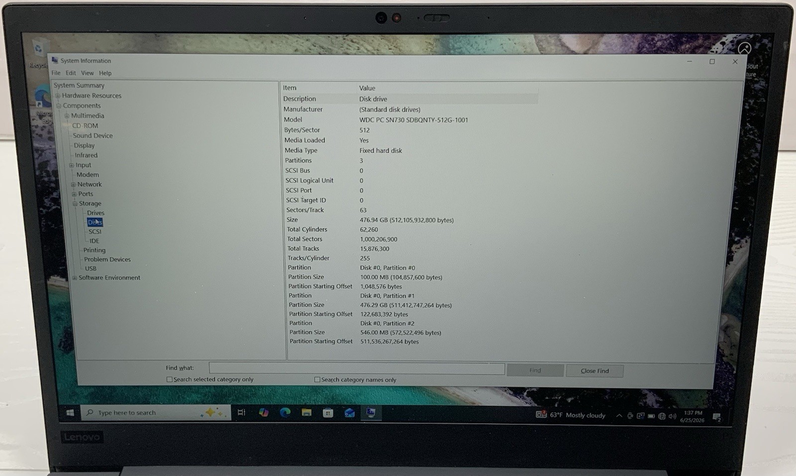 Lenovo ThinkPad P1 Gen 3 15.5″ i7-10750H, 512GB SSD, 32GB RAM, Quadro T2000