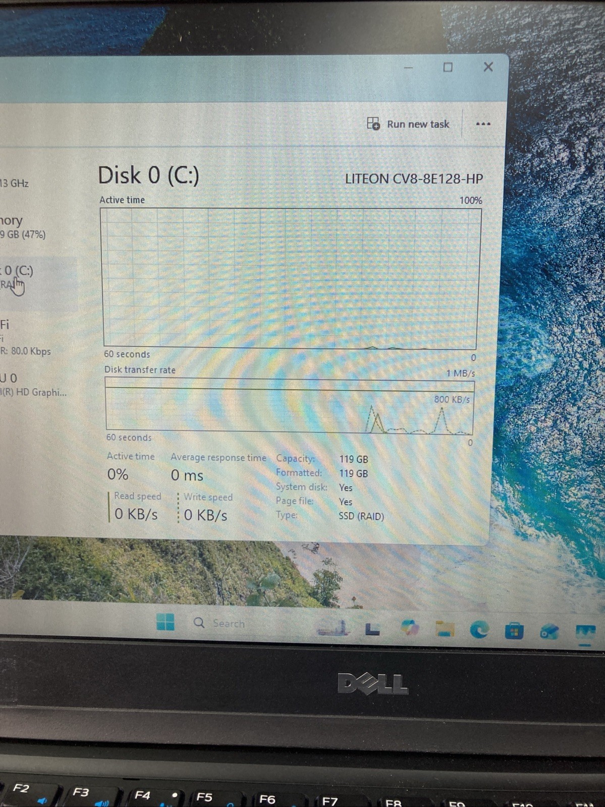 Dell Latitude 5480 Intel CORE i5-7300U 2.60GHz 8GB, 128GB SSD WINDOWS 11 PRO