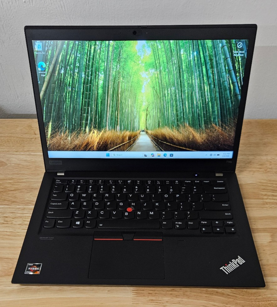 Lenovo T14 Gen1 Ryzen7Pro 4750U 1.7GHz 16GB RAM 512GB SSD W11P w/ Charger