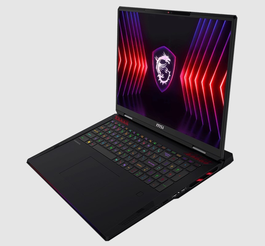 MSI Raider Series Gaming Notebook 18′ UHD Ryzen 9 9955HX3D DDR5 32GB*2 2TB SSD