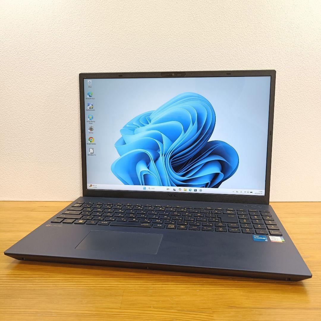 NEC LAVIE N1656HAL-Y i5-1235U Iris Xe 16GB SSD 512GB 16″ WUXGA IPS Win 11 DVD