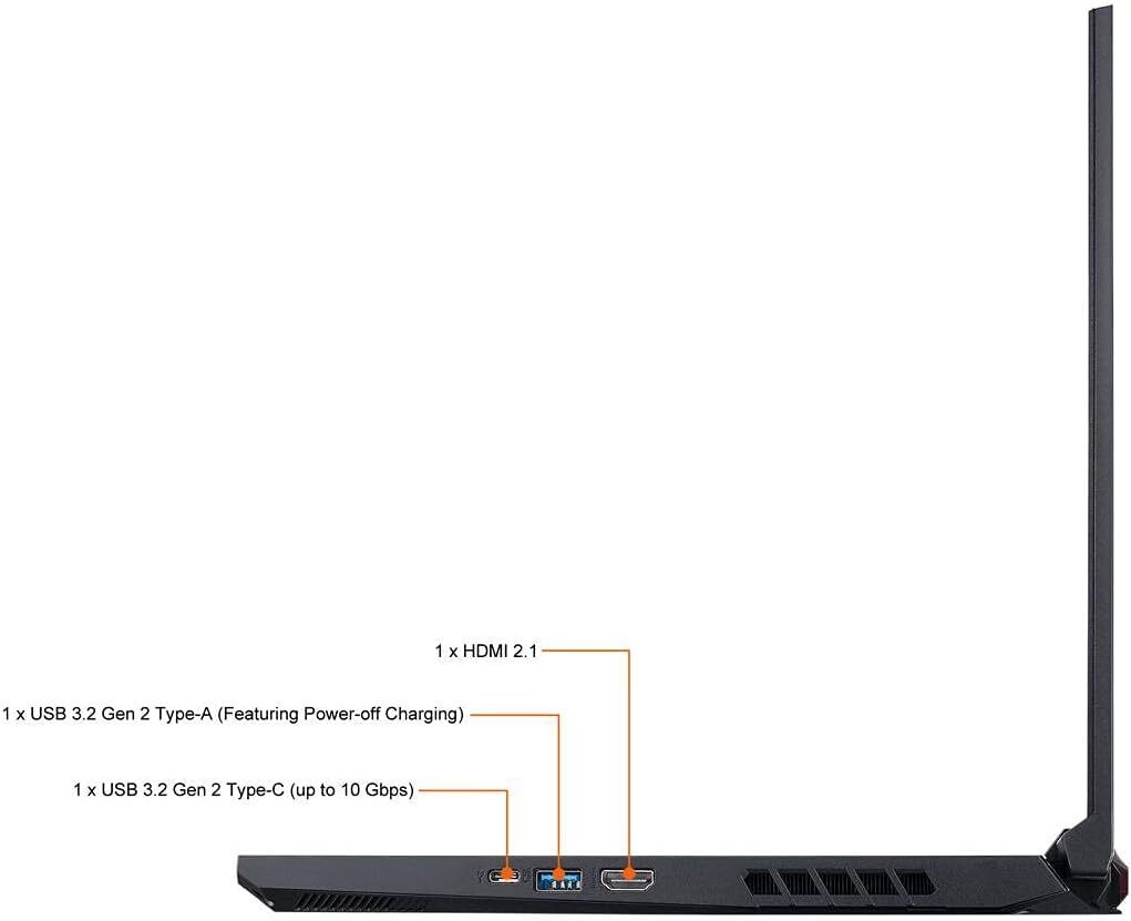 Newest Nitro 5 Premium Gaming Laptop: 15.6″ FHD 144Hz IPS Display, 3050