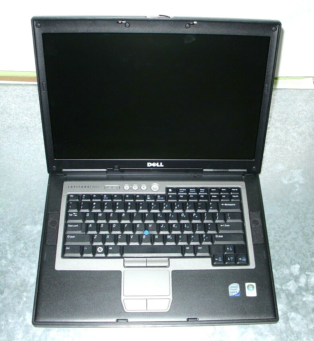 Dell Latitude D830 No Ram/HDD/Batt/PS For Parts Only