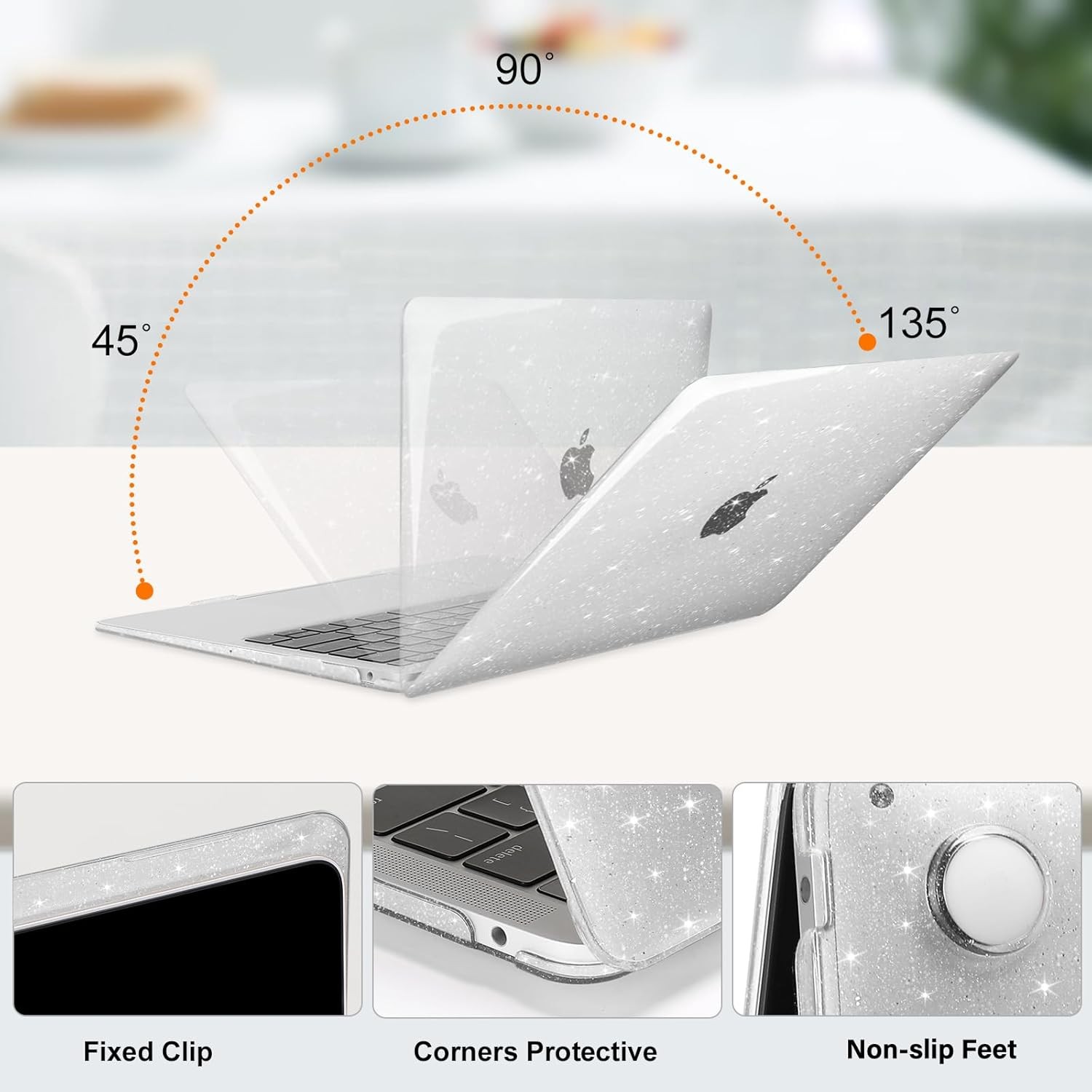 MacBook Air 13 inch Case 2022 2021 2020 2019 2018 Release A2337 M1 A2179 A1932