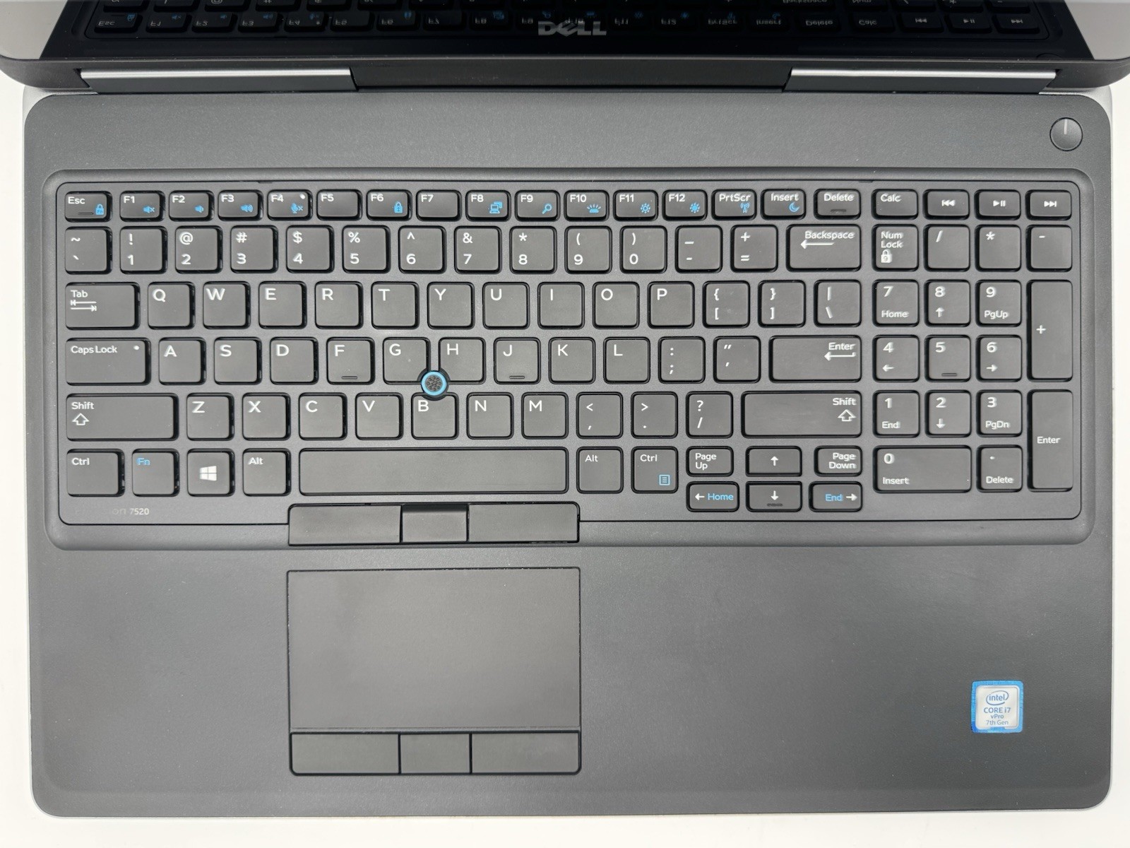 Dell Precision 7520 i7-7820HQ@2.90GHz 32GB RAM 500GB SSD NVMe Win11p Touchscreen