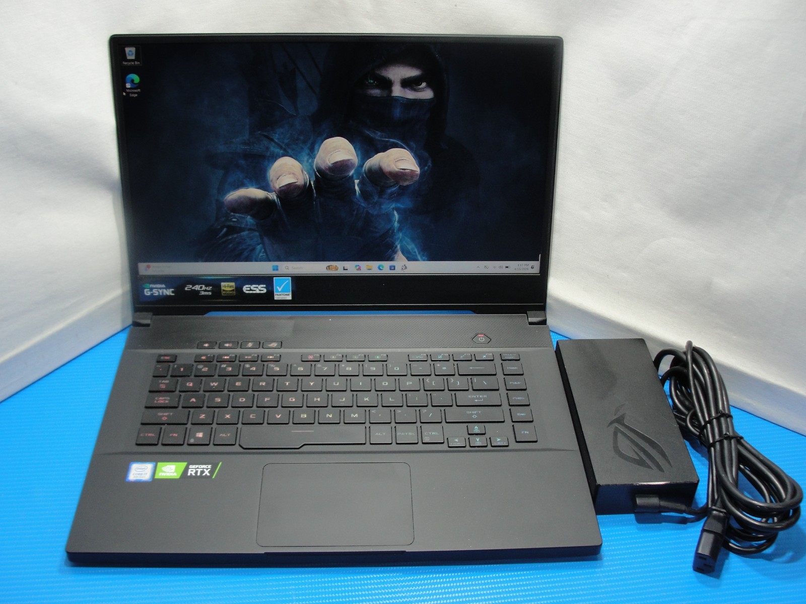 ASUS ROG Zephyrus S GX502GW 15.6″FHD 240Hz i7-9750H 2.6GHz 16GB 1TB SSD RTX 2070