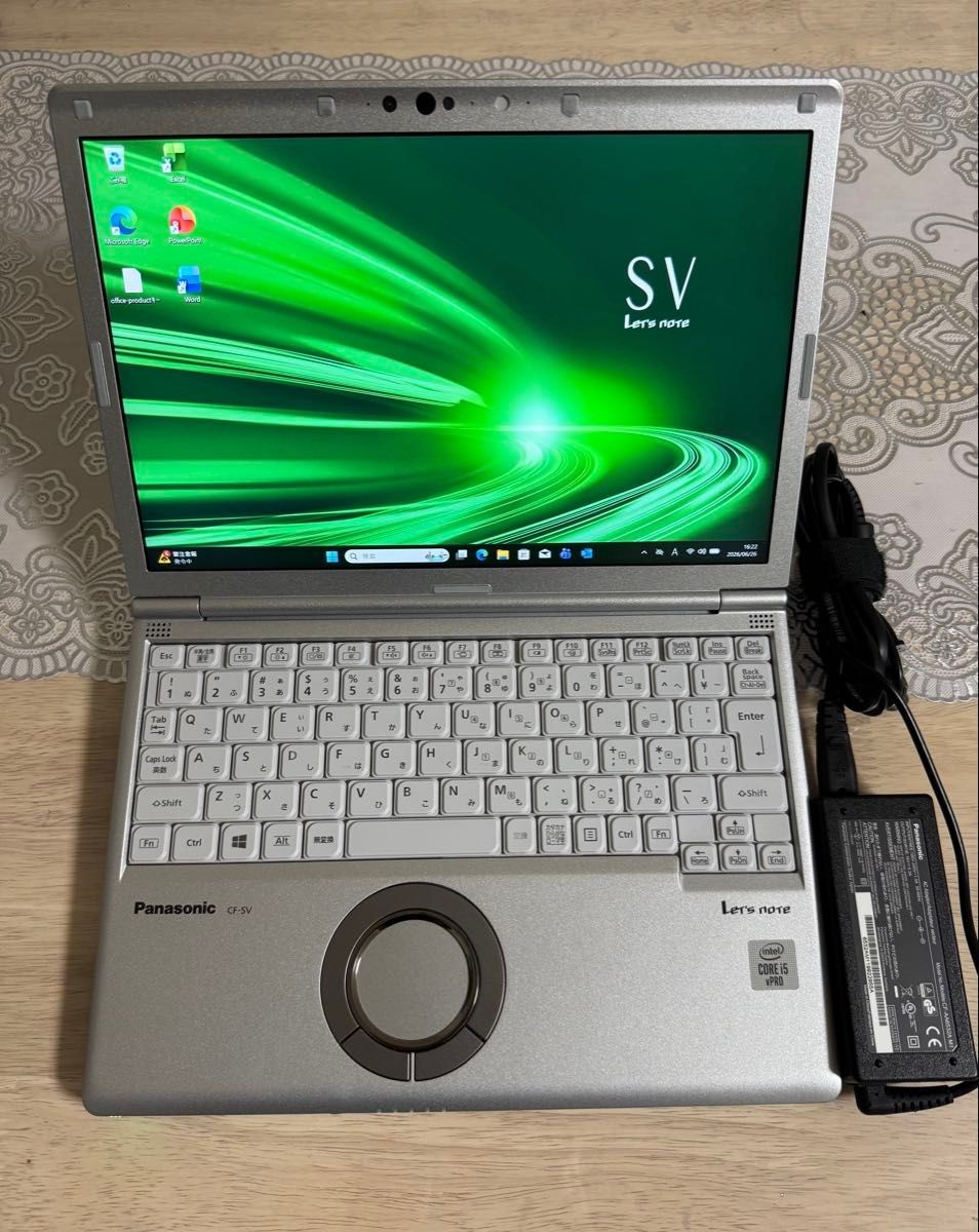 Panasonic Let’s note CF-SV9 12.1″ Core i5 1.7GHz RAM 8GB SSD 256GB Win11 Tested