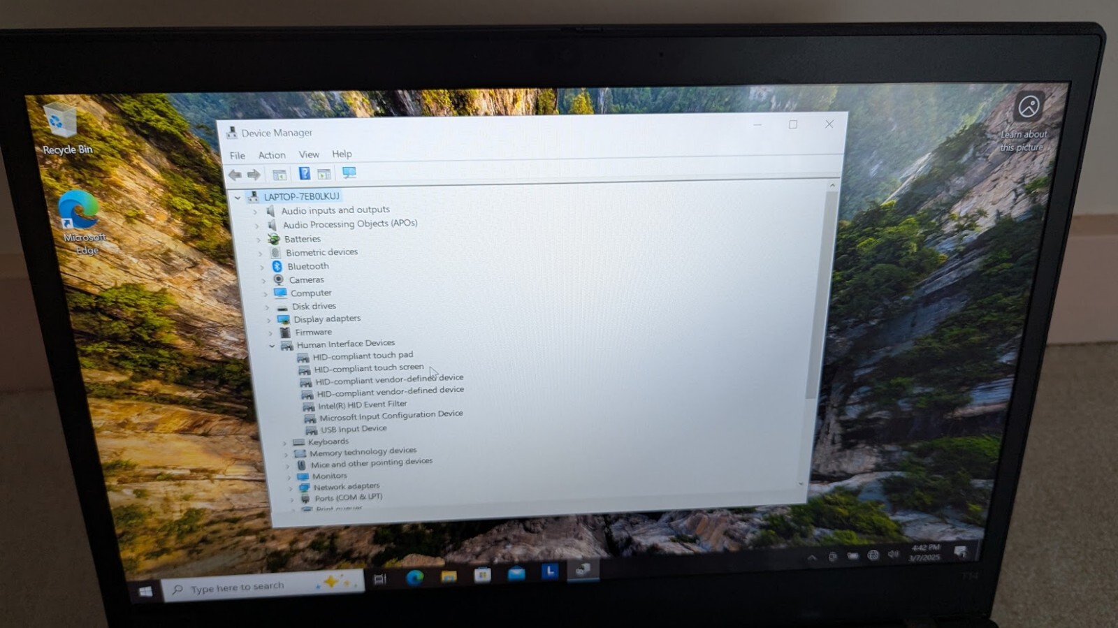 Lenovo T14 G1 i7-10610U 48GB RAM/500 GB SSD – Win 10 Pro TOUCHSCREEN