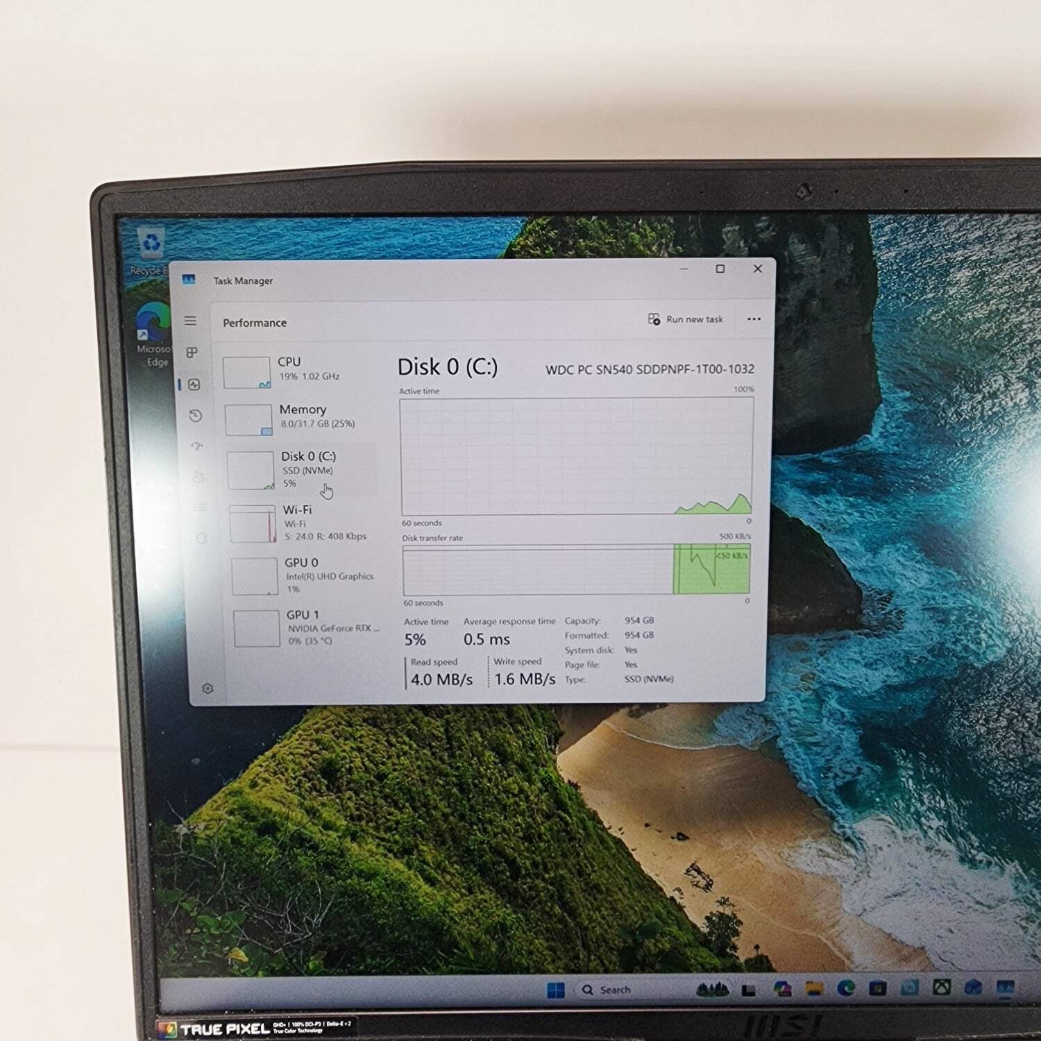 MSI Creator M16 16″ i7-1180H 2.3GHz 32GB RAM 1TB SSD GeForce RTX 3050