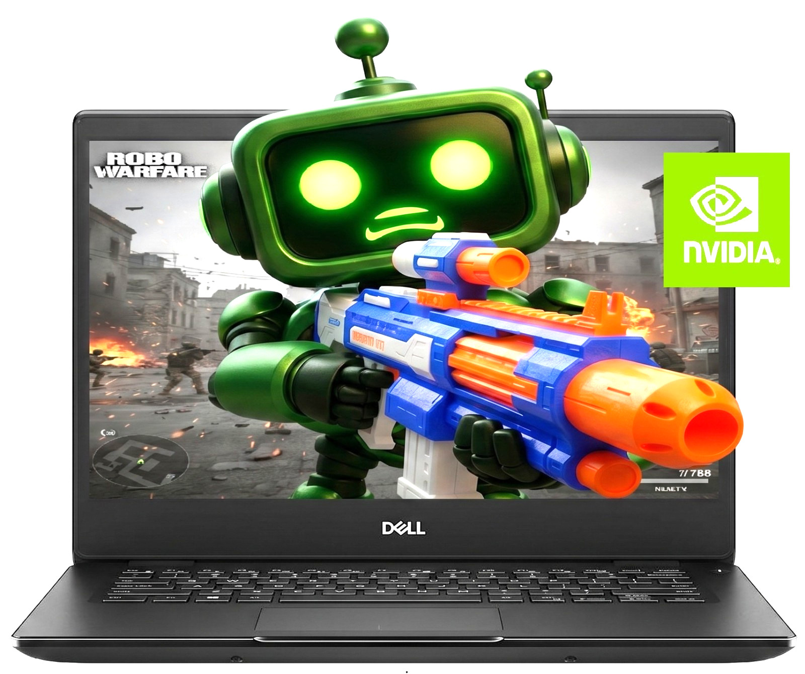 14″ FHD Dell Gaming Laptop PC I7-8565U up to 4.60GHz! 16GB RAM – 256GB NVME SSD!
