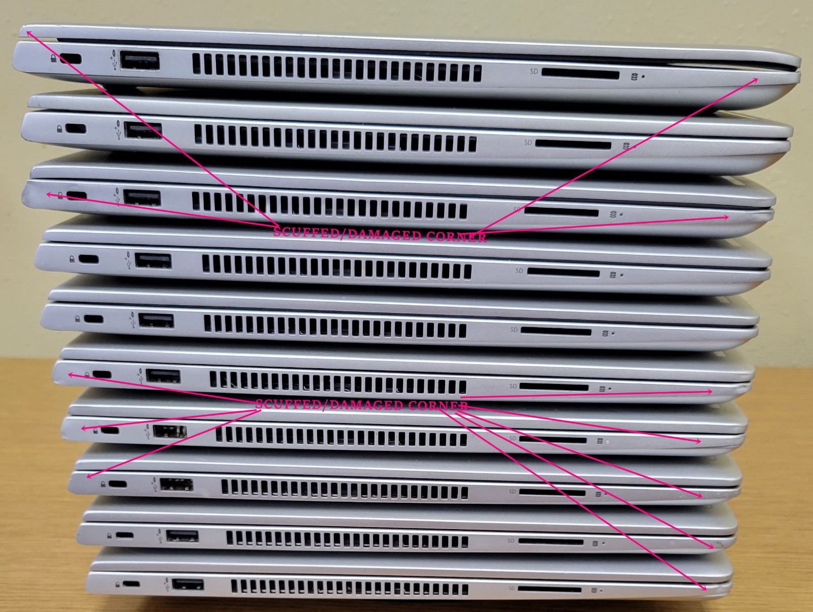 (Lot of 10)HP ProBook 450 G7 i5-10210U 1.60GHz 16GB No OS/SSD **BIOS LOCKED**