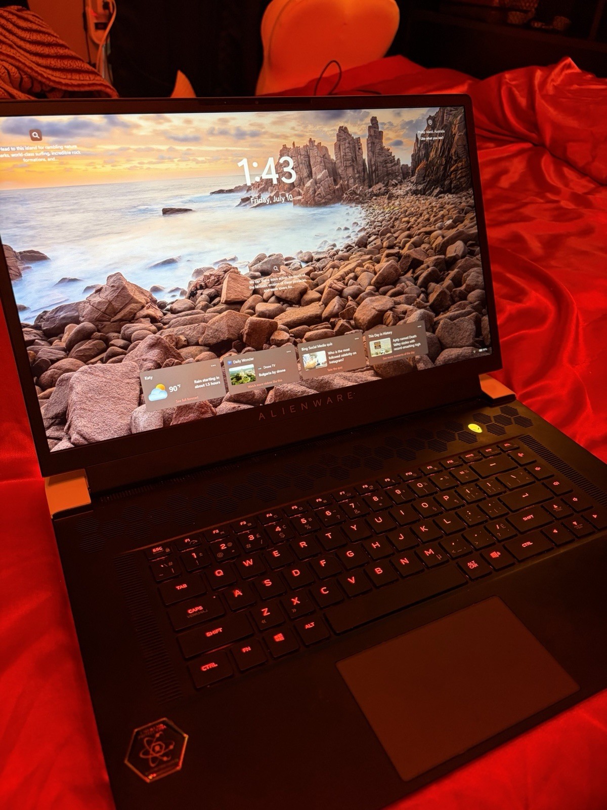 Alienware x17 R1 i7-11800H 16GB RAM 1TB SSD 17.3″ FHD 165Hz RTX 3070 W11