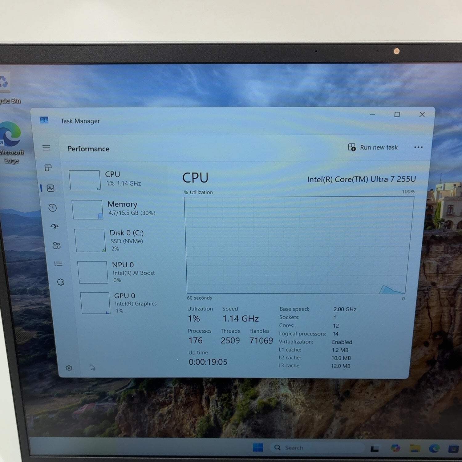 Samsung Galaxy Book5 750XHD 15.6″ Ultra 7 255U 2.2GHz 16GB RAM 512GB SSD