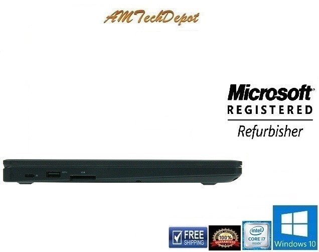 Dell Latitude 5490 Core i7-7600U 2.6GHz 16GB 512SSD Win10 Pro 64-BIT
