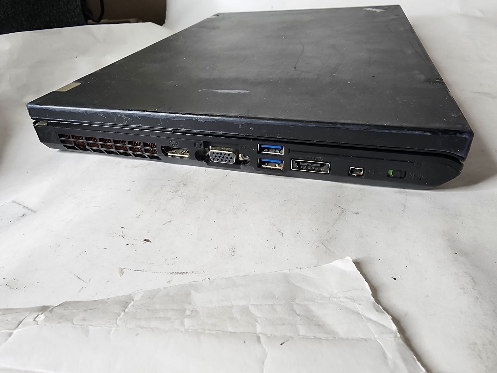 Lenovo Thinkpad W510 i7-q820@1.73ghz 16GB RAM, No Hdd