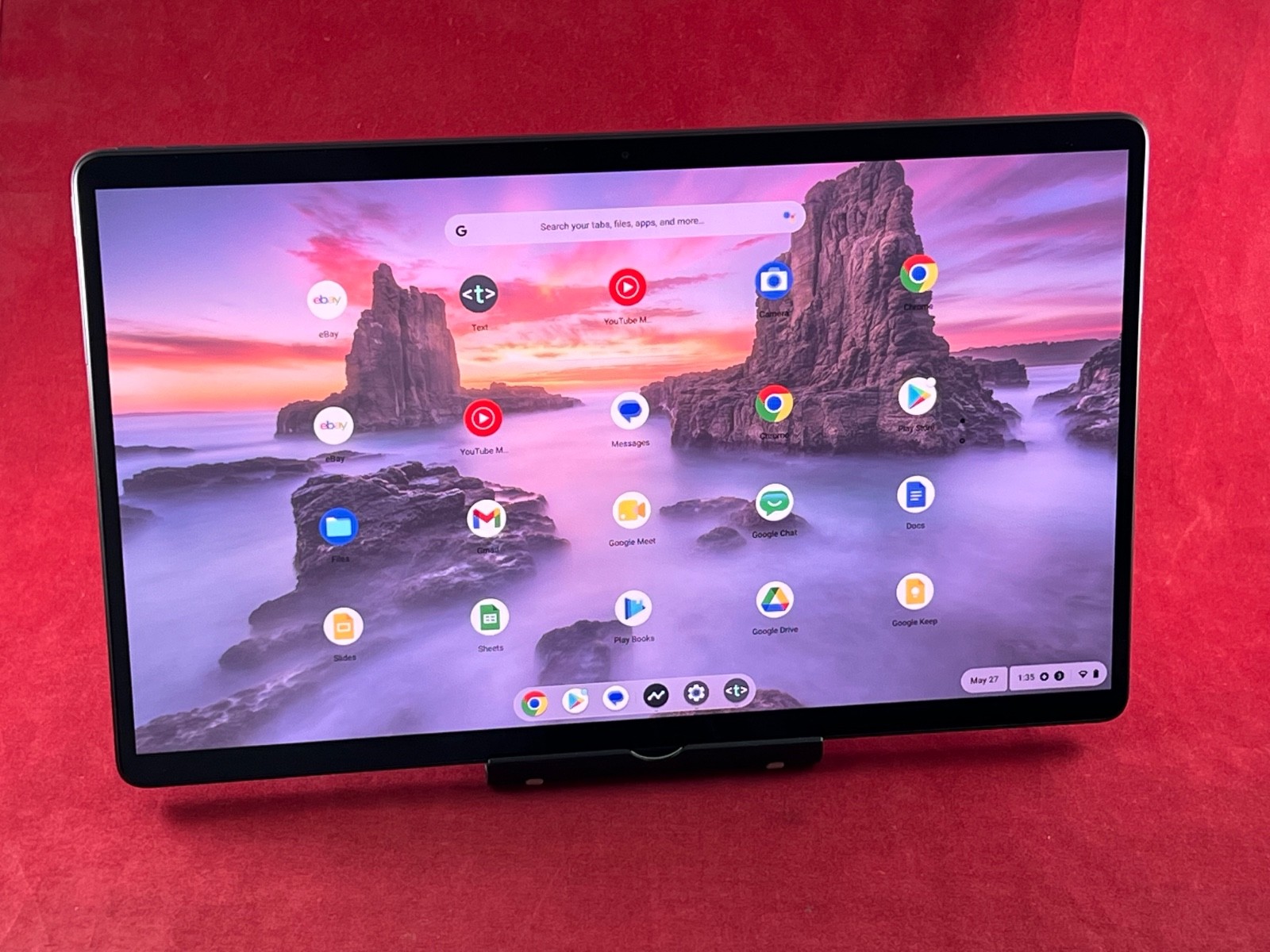 NEW LENOVO 128GB CHROMEBOOK DUET 5 13.3″ FHD TOUCHSCREEN LAPTOP / TABLET 13Q7C6