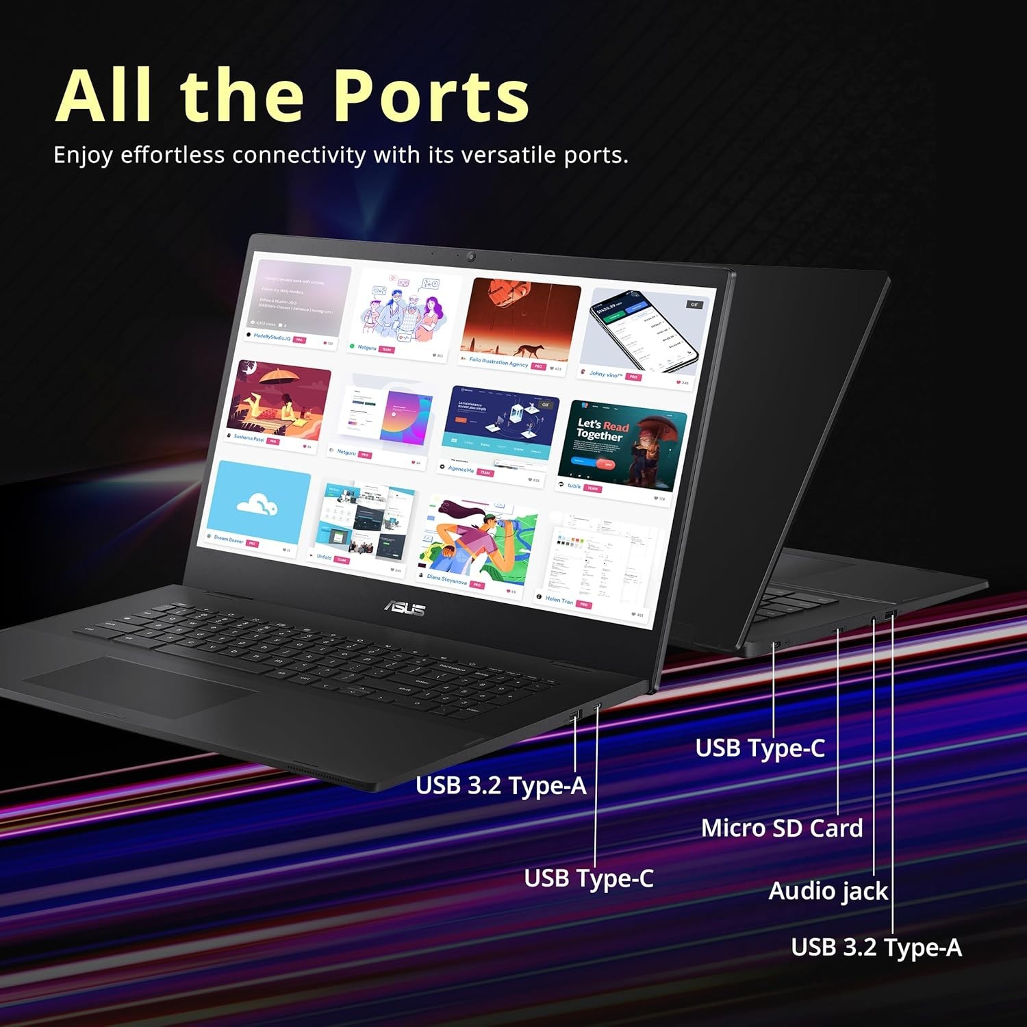 Chromebook CX1700 17.3″ FHD Laptop, Intel Celeron