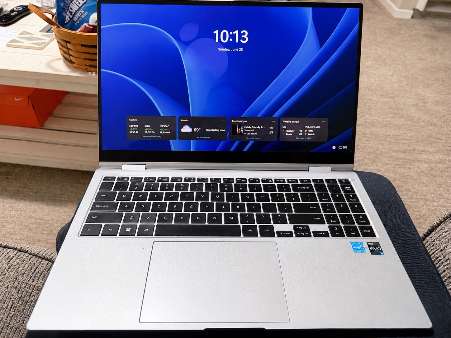 Samsung Galaxy Book 15.6″ 2-in-1 Touch i7 16GB 1TB SSD Windows 11 Silver