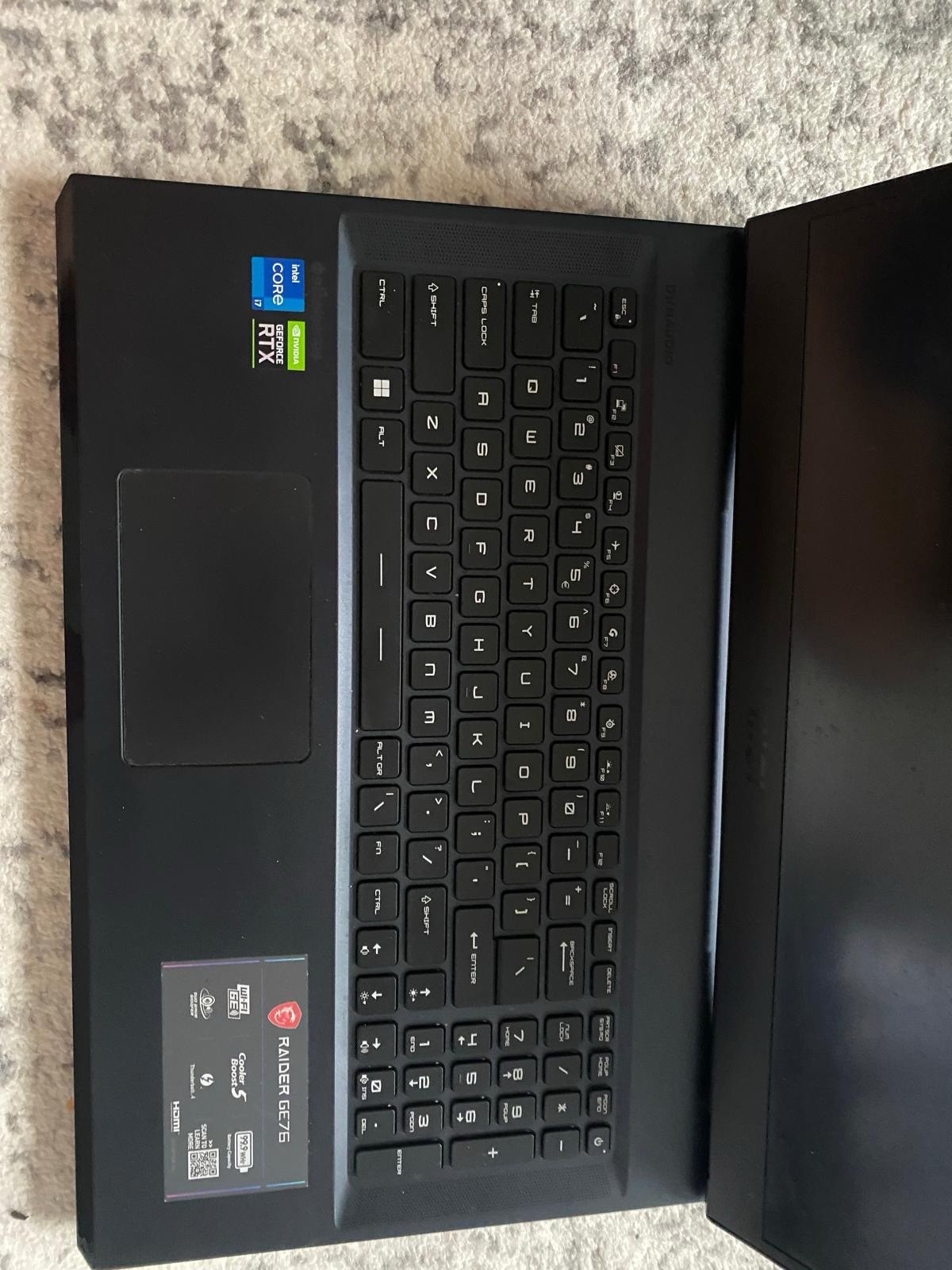 Gaming Laptop – MSI Raider GE76