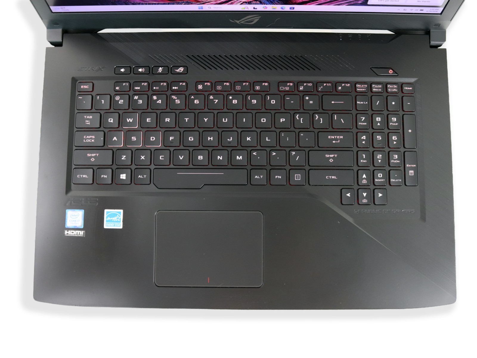 ASUS GL703VD 17.3 Laptop Intel i7-7700HQ 16GB RAM 512GB SSD+1TB NVIDIA GTX 1050