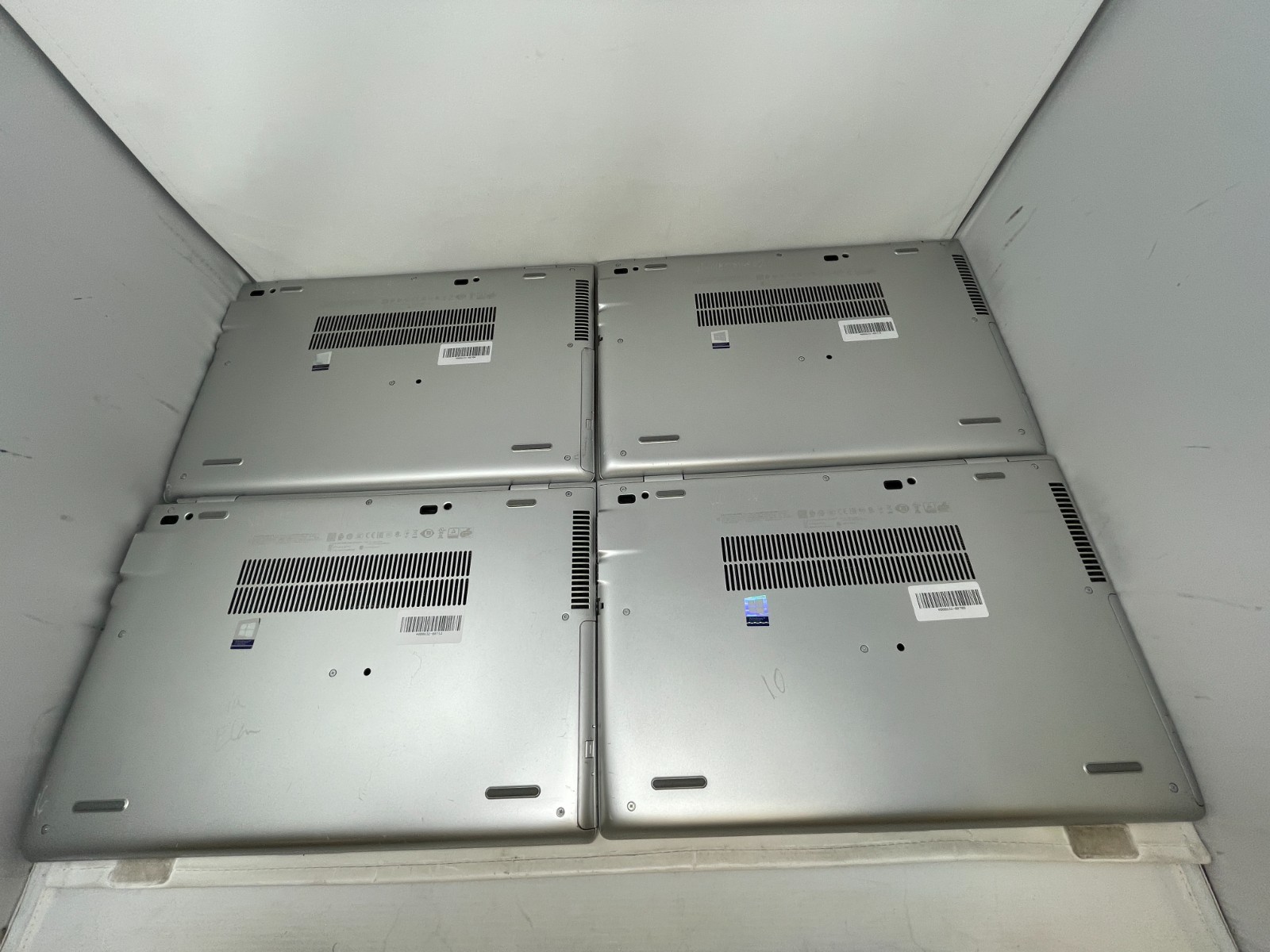 Lot – 4 HP ProBook 650 G4 15.6″ i5-7200U @2.50GHz | 256GB SSD 8GB RAM Win 11 Pro