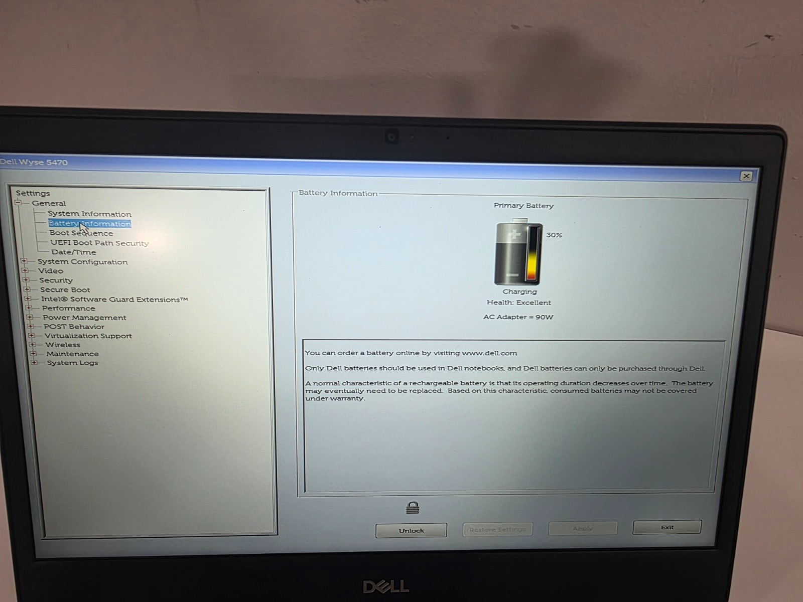 Dell Wyse 5470 Celeron 4GB 16GB Linux Mint Webcam Bluetooth