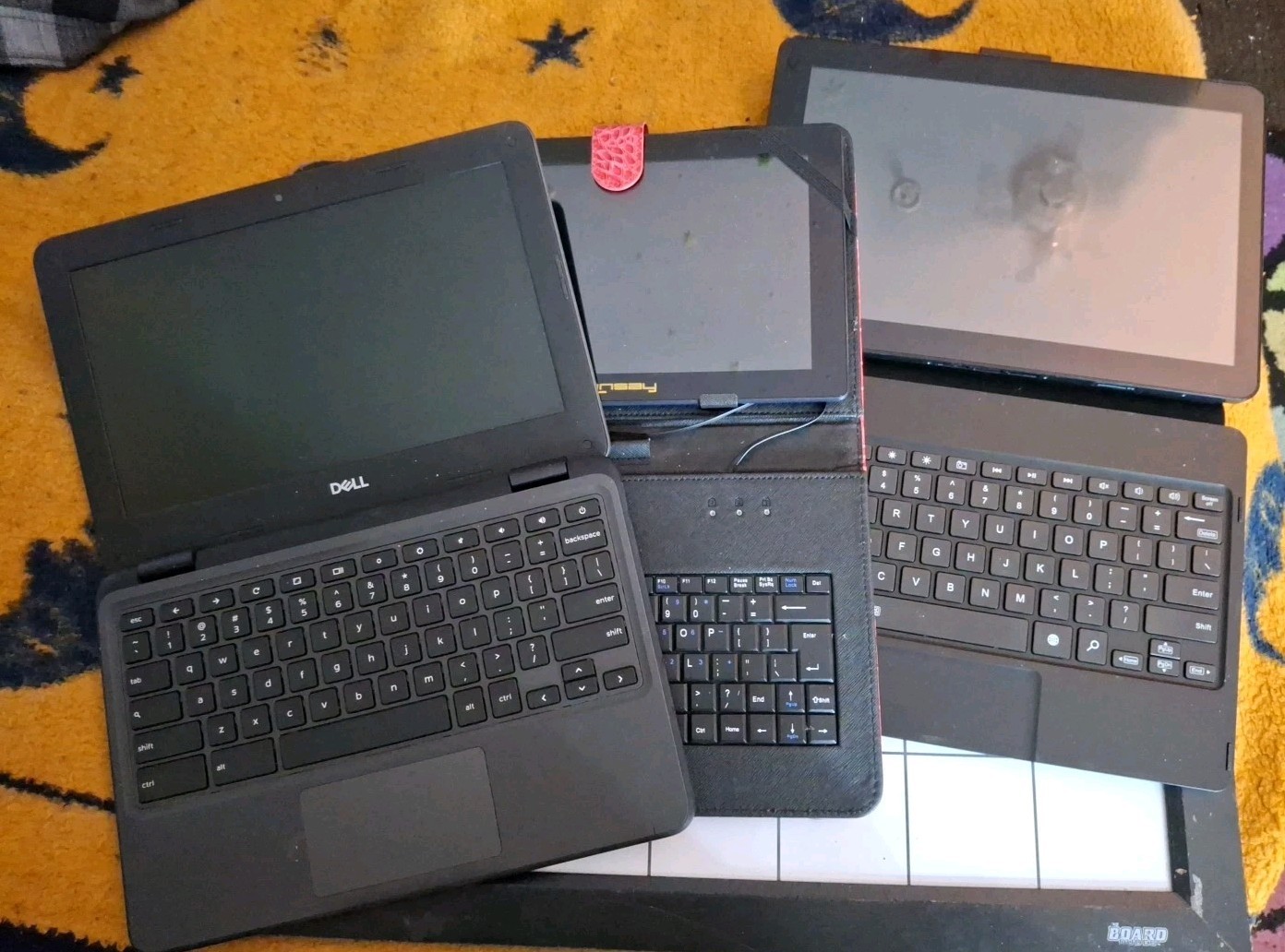 Laptop Chromebook and Tablet Lot, Untested Thrift Store Finds! Look!